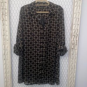 NWT Haver London Button Up Blouse